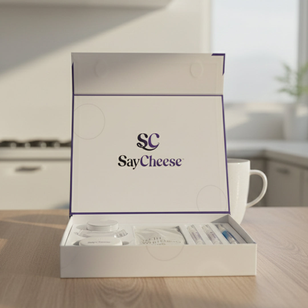 SayCheese™ Premium Whitening Kit — Non-Sensitive Smile Edition (HP/CP)