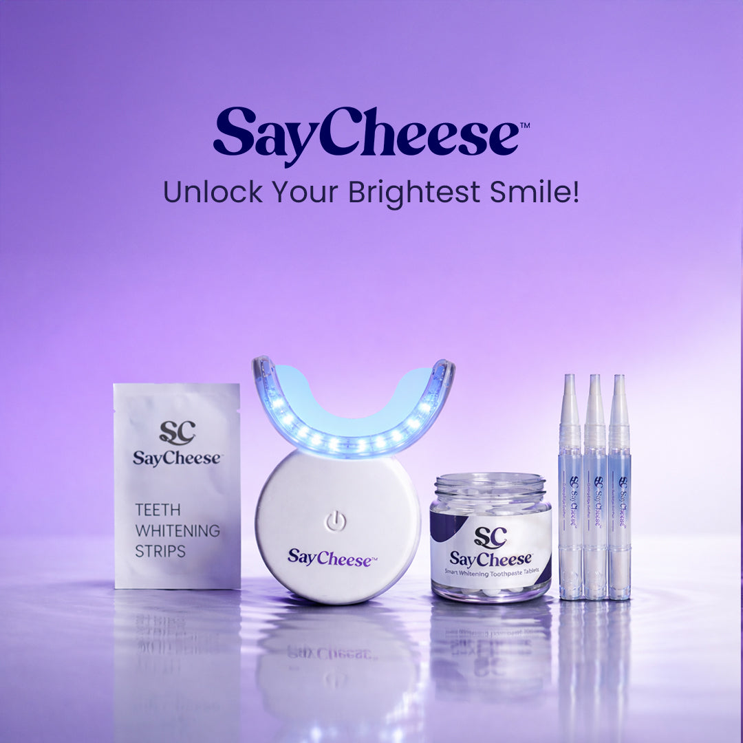 SayCheese™ Premium Whitening Kit — Non-Sensitive Smile Edition (HP/CP)